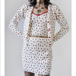 ‼️LAST CHANCE ‼️ NOCTEX Rose Blossom Sweater